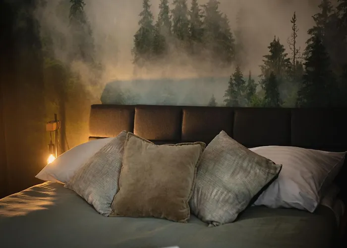 アパート Foggy Forest With Private Sauna *